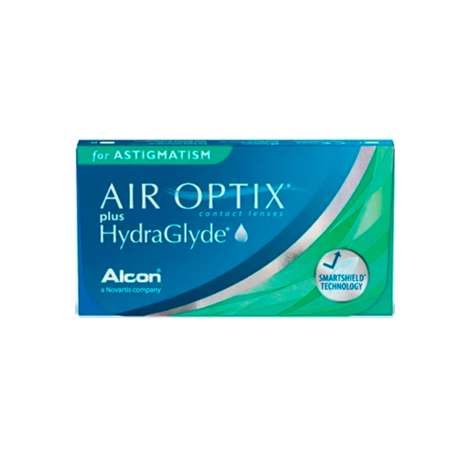 AIR OPTIX plus HYDRAGLYDE ASTIGMATISMO 