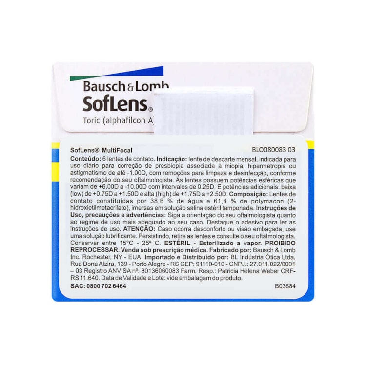 SOFLENS MULTIFOCAL  (Detalhe 106)