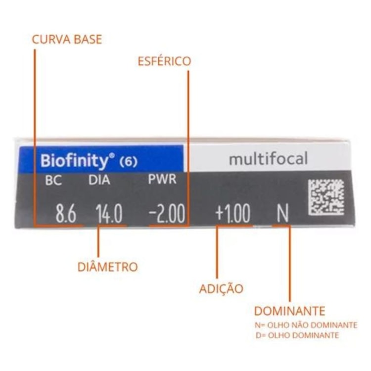 BIOFINITY MULTFOCAL  (Detalhe 50)